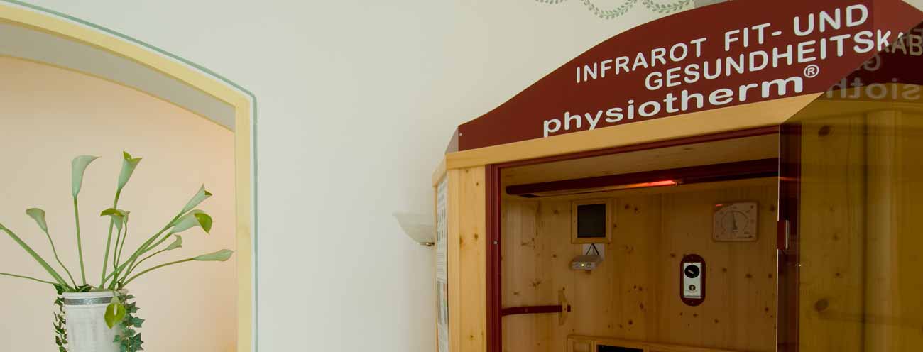 Centro Benessere Königsrainer: cabina a raggi infrarossi